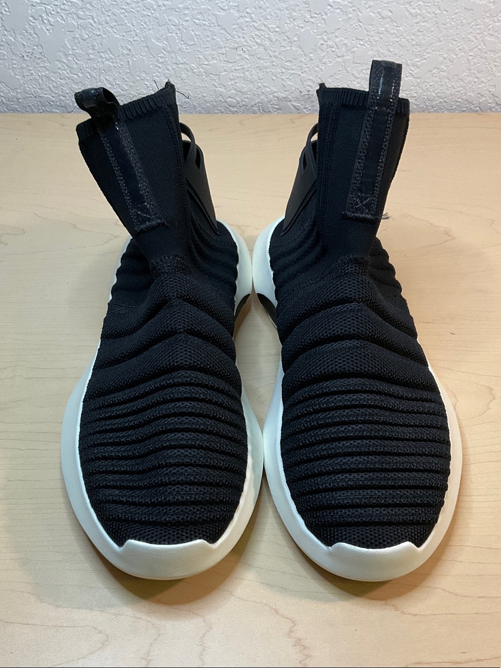 adidas Crazy 1 ADV Sock Primeknit Black Sneakers